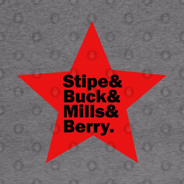 Stipe, Buck, Mills and Berry by NotoriousMedia